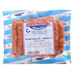 Salzbrenner Kohlwurst Mini's