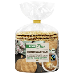 REWE Bio Waffeln Honigwaffeln