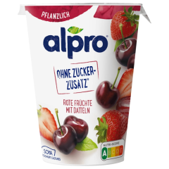 Alpro Soja-Joghurtalternative Rote Früchte mit Datteln vegan