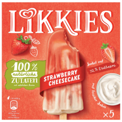 Langnese Likkies Strawberry Cheesecake Eis