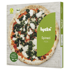 Lycka Bio Tiefkühlpizza Spinaci vegan