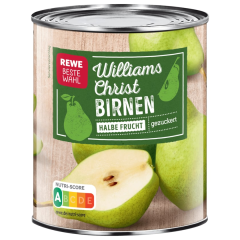 REWE Beste Wahl Williams-Christ Birnen halbe Frucht