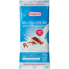 Frankonia Milch-Creme gefüllte Vollmilchschokolade laktosefrei