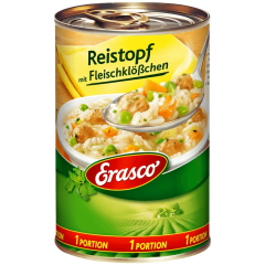 Erasco Reistopf mit Fleischklößchen