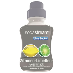 Sodastream Zitrone-Limette Sirup ohne Zucker