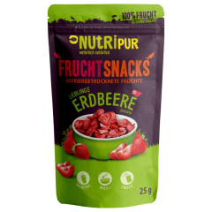 NutriPur Fruchtsnacks Erdbeere