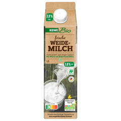 REWE Bio Frische Weidemilch 3,8%