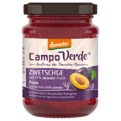 Campo Verde Bio Demeter Fruchtaufstrich Zwetschge