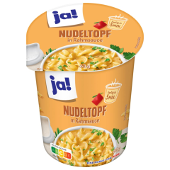 ja! Nudeltopf in Rahmsauce