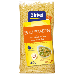 Birkel Buchstaben-Nudeln