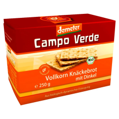 Campo Verde demeter Bio Vollkorn Knäckebrot mit Dinkel