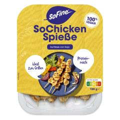 SoFine SoChicken Spieße vegan