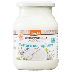 Schrozberger Milchbauern Bio Demeter Fettearmer Joghurt mild