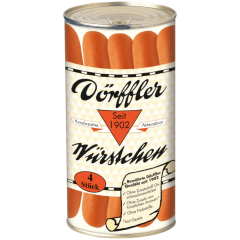 Dörffler Stramme Jungs Würstchen 250g,