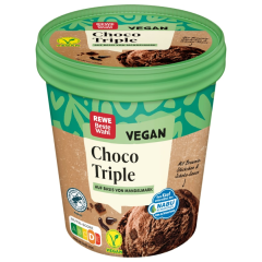 REWE Beste Wahl Eis Choco Triple vegan