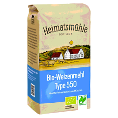 Heimatsmühle Bio Weizenmehl Type 550