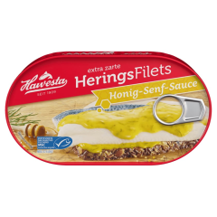 Hawesta Heringfilets in Honig-Senf-Sauce