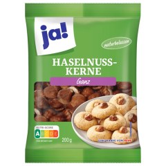 ja! Haselnusskerne ganz