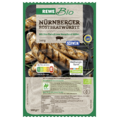 REWE Bio Original Nürnberger Rostbratwürstchen