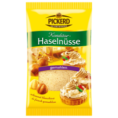 Pickerd Konditor-Haselnüsse gemahlen