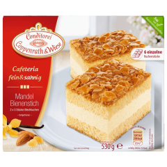 Coppenrath & Wiese Cafeteria fein & sahnig Mandel-Bienenstich-Blechkuchen