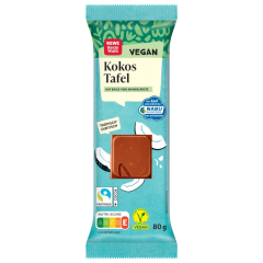 REWE Beste Wahl Kokos Tafel vegan