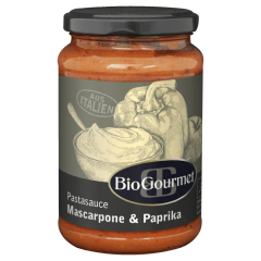 BioGourmet Bio Pastasauce Mascarpone & Paprika