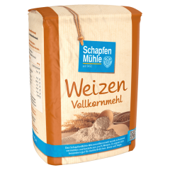 Schapfen Mühle Weizenvollkornmehl