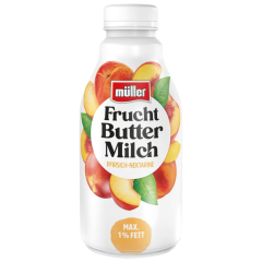 Müller Fruchtbuttermilch Pfirsich-Nektarine