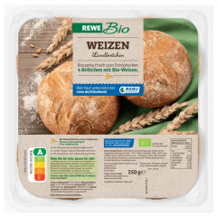 REWE Bio Weizen Landbrötchen