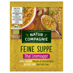 Natur Compagnie Bio Feine Suppe Dhal Linsensuppe