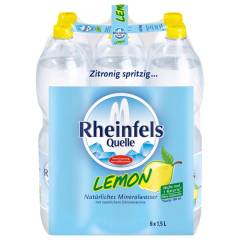 Rheinfels Quelle Mineralwasser Lemon