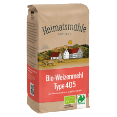 Heimatsmühle Bio Weizenmehl Type 405