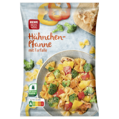 REWE Beste Wahl Hähnchenpfanne Farfalle