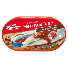 Hawesta Heringsfilets in Pfeffercreme