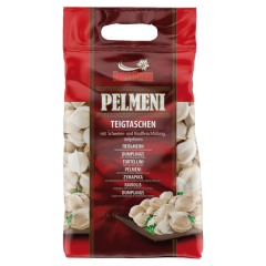 FrostProm Pelmeni Teigtaschen mit Schweine- und Rindfleischfüllung