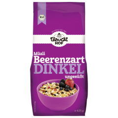 Bauckhof Bio Dinkel Müzli Beerenzart