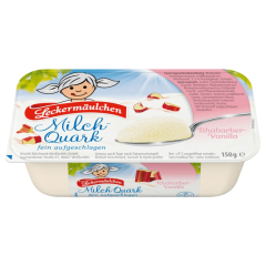 Leckermäulchen Milch-Quark Rhabarber-Vanilla