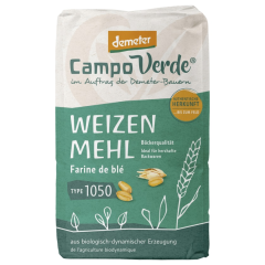 Campo Verde Bio Demeter Weizenmehl Typ 1050