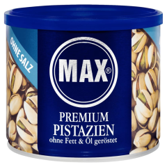 Max Premium Pistazien ohne Salz und ohne Fett & Öl geröstet