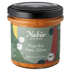 Nabio Bio Paprika Feta Olive Aufstrich