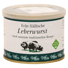 Echt Hällische Hausmacher Bio Leberwurst