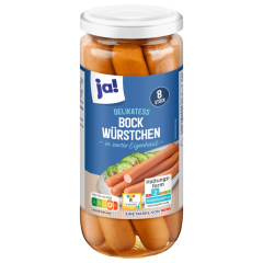 ja! Bockwürstchen in zarter Eigenhaut 360g,