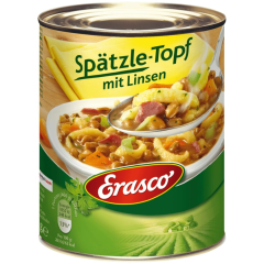 Erasco Spätzletopf mit Linsen