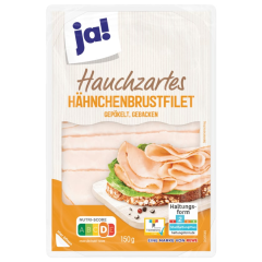 ja! Hauchzartes Hähnchenbrustfilet gepökelt, gebacken