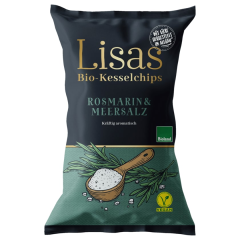 Lisa's Bio-Kesselchips Rosmarin & Meersalz vegan