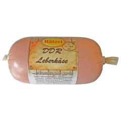 Rätzel DDR Leberkäse