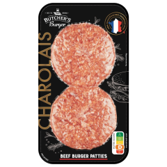 Butcher's Beef Burger Patties Charolais