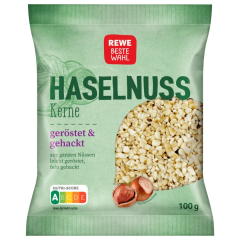 REWE Beste Wahl Haselnusskerne geröstet & gehackt