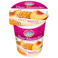 Sachsen Milch Joghurt Pfirsich Maracuja